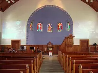 Innenraum vor einem Worship