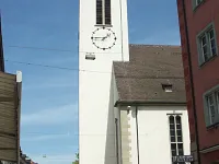 stadtkirche_#02 — stadtkirche in mitten der stadt :: seitenansicht :: bild der evang. kirchgemeinde frauenfeld