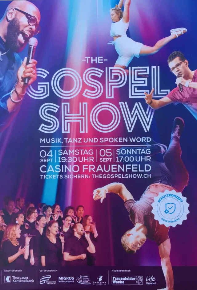 Gospelshow (Foto: Samuel Kienast) Gospelshow (Foto: Samuel Kienast)