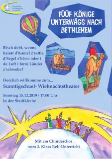 Sunntigschuel- Wiehnacht 2019 (Foto: Ressort Feiern)